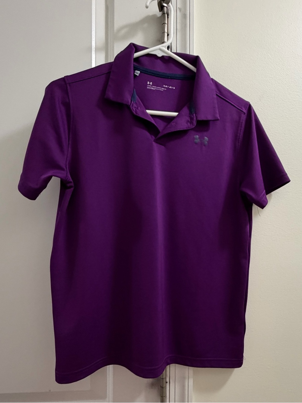 Under Armour Purple Performance Polo